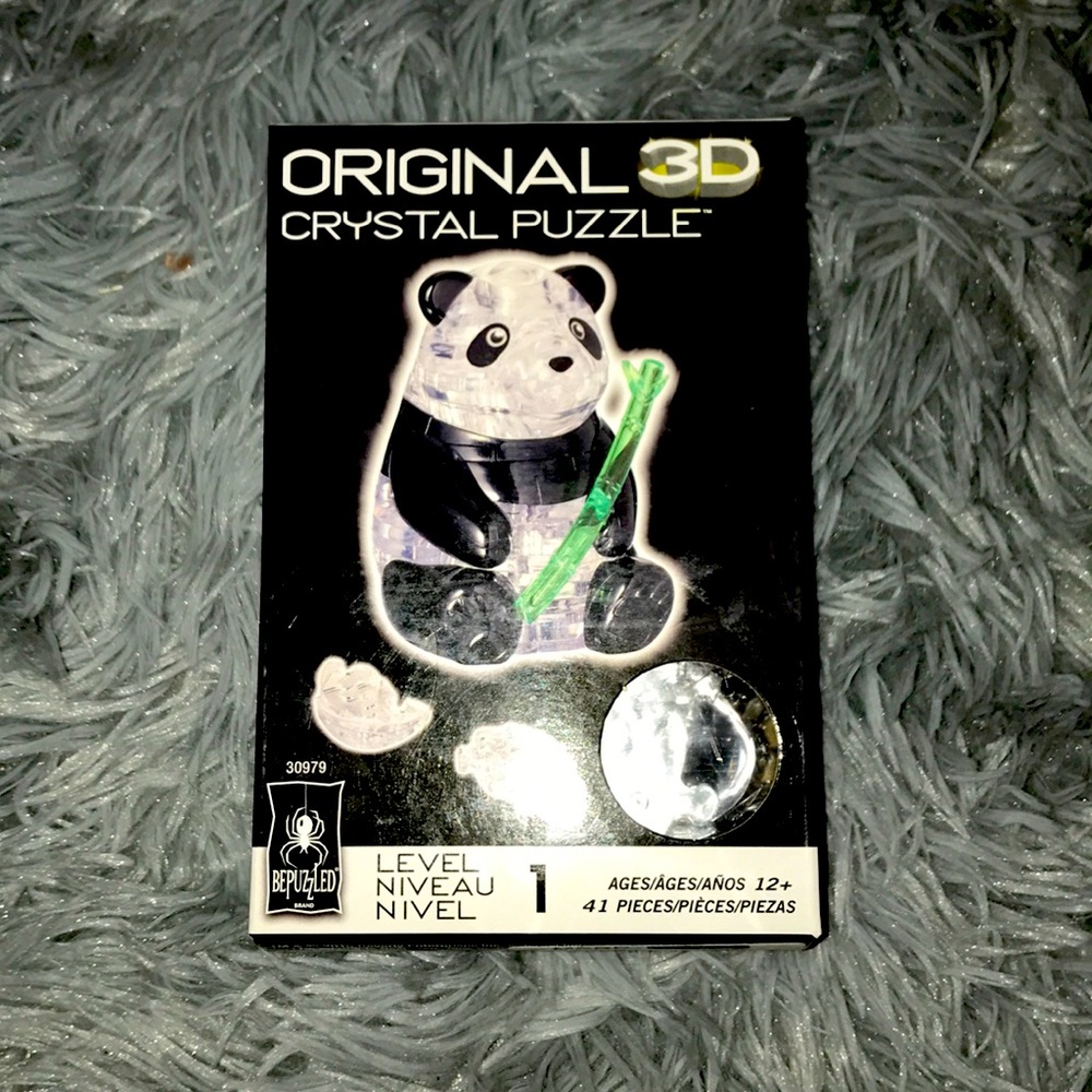 Original 3D crystal puzzle(Panda)